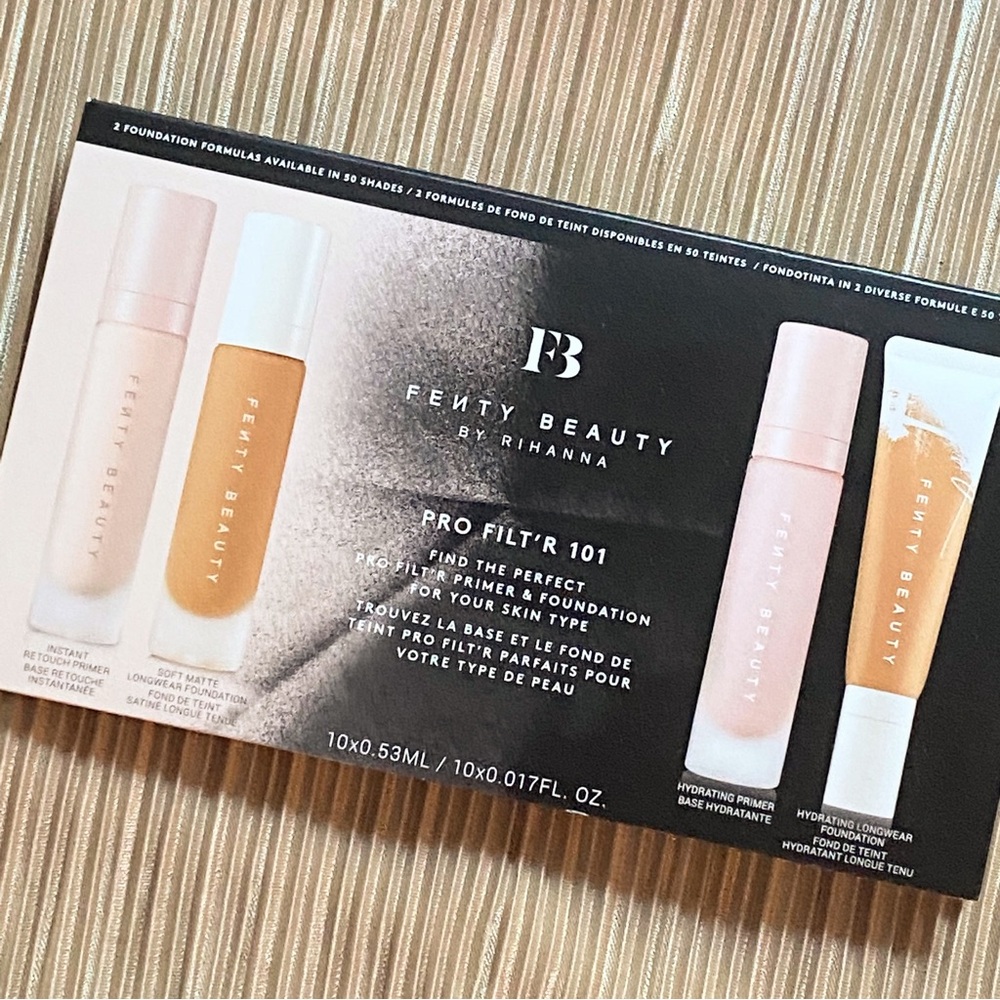 Fenryy Beauty Pro Filt'r Soft Matte & Hydrating Foundation & Primer Deluxe